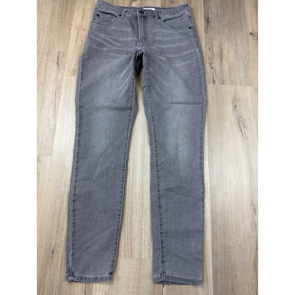 Tribal‎ Jeans Womens Grey Skinny Denim Pants Stretch 52140-333 Size 8